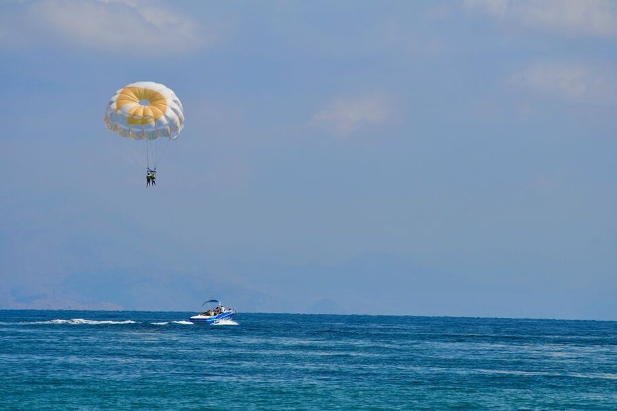 Corfu: Parasailing Adventure Near Corfu Town - Speedboat transfer: a short ride that sets you up