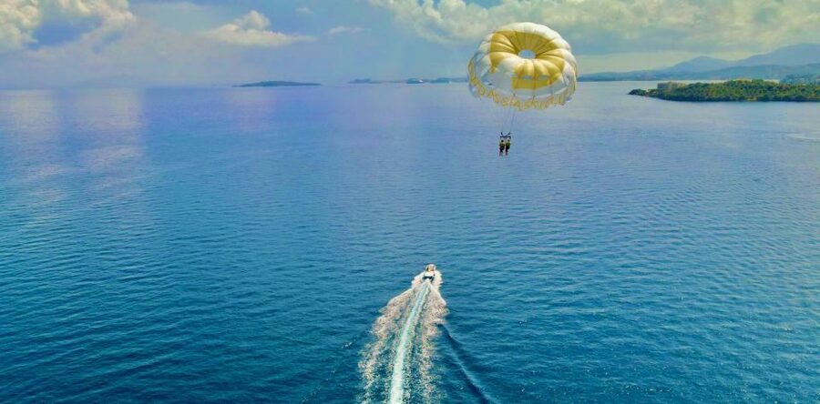 Corfu: Parasailing Adventure Near Corfu Town - The boat time matters: waiting in comfort, not chaos