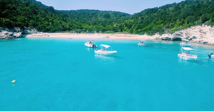 Corfu: Paxos Island Full-Day Cruise with Blue Caves - Corfu Port Departure: The View Before the Water Stops
