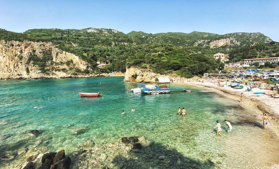 Corfu: Shore & Shared – Palaiokastritsa, Lakones, Kratsalo - Climbing to the Monastery of Theotokos