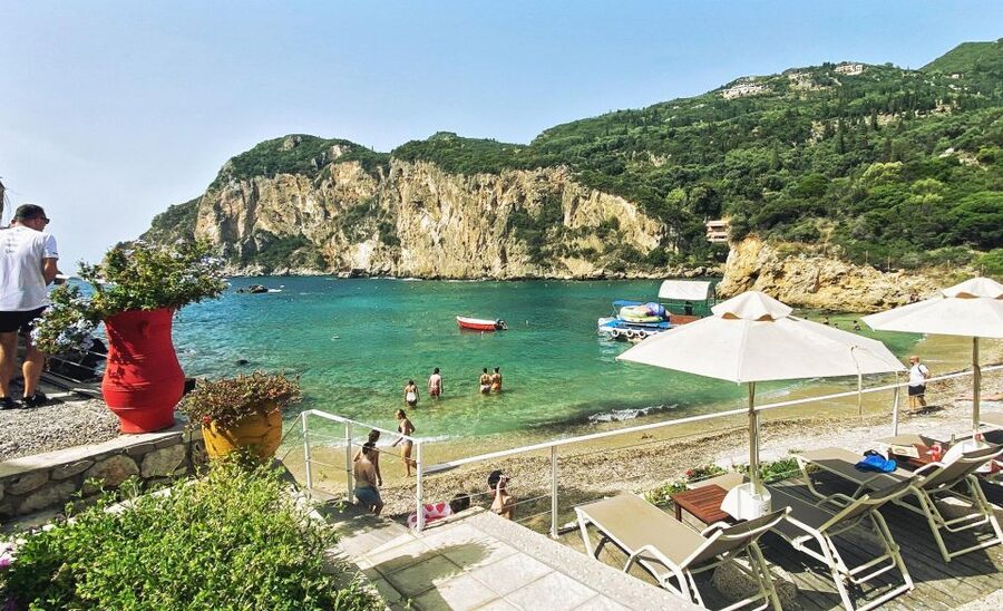 Corfu: Shore & Shared – Palaiokastritsa, Lakones, Kratsalo - Kratsalo: viewpoint, local snacks, and shopping time