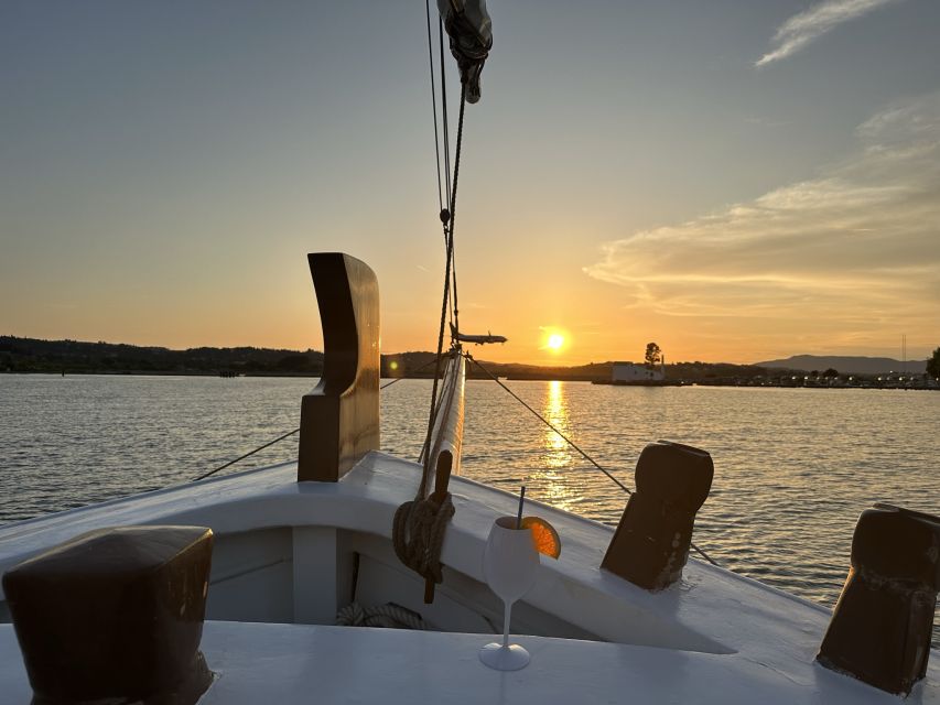 Corfu: Sunset Cruise on Classic Boat with Cocktails & Snacks - Cruise Route Highlights: Fortress, Garitsa Bay, and Mon Repos Views