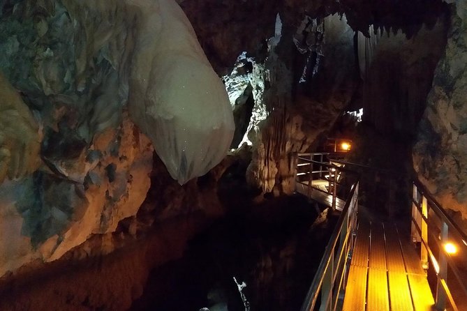 Corinth, Cave of Lakes, Odontotos Railway Private Tour with Greek Lunch Included - Odontotos Rack Railway through the Vouraikos Gorge: the ride that ties it all together