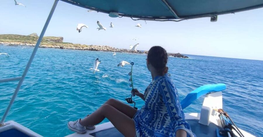 Crete: Fishing & Swimming Boat Cruise with Lunch & Drinks - Setting Off From Elounda, Not a Big-Resort Dock