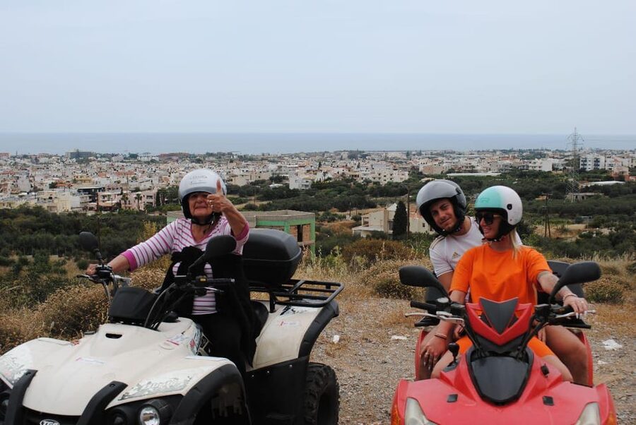 Crete: Off-Road Quad Safari Evening Tour with Hotel Transfer - Omalia Olive Press: The Local Stop That Feels Like a Real Experience