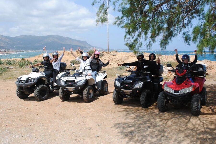 Crete: Off-Road Quad Safari Evening Tour with Hotel Transfer - Potamos Beach: A Quick Photo Reset on the Way Through