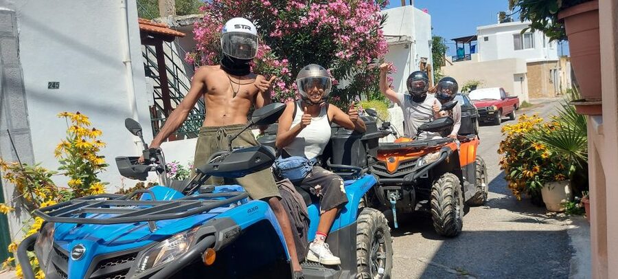 Crete: Off-Road Quad Safari with Lunch/Dinner - Heading Toward Milatos: More Dirt Roads and Rock-Cut Connections