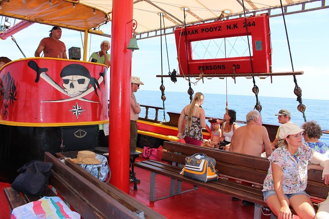 Crete Pirate Ship Cruise with the Black Rose to Stalis and Malia - Sailing Past Stalis and Malia: Relaxed Coastal Views, Sea Time First