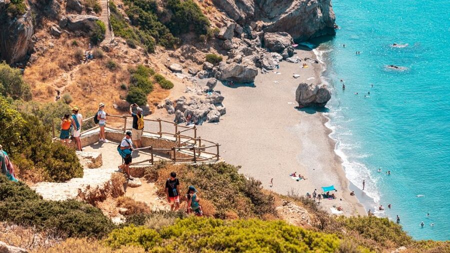 Crete: Preveli Tropical Beach and Palm Forest - What to pack, and how to handle the 120-meter return walk