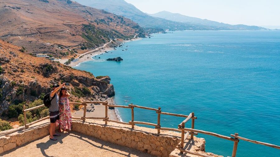 Crete: Preveli Tropical Beach and Palm Forest - Transport logistics: why the pickup window matters