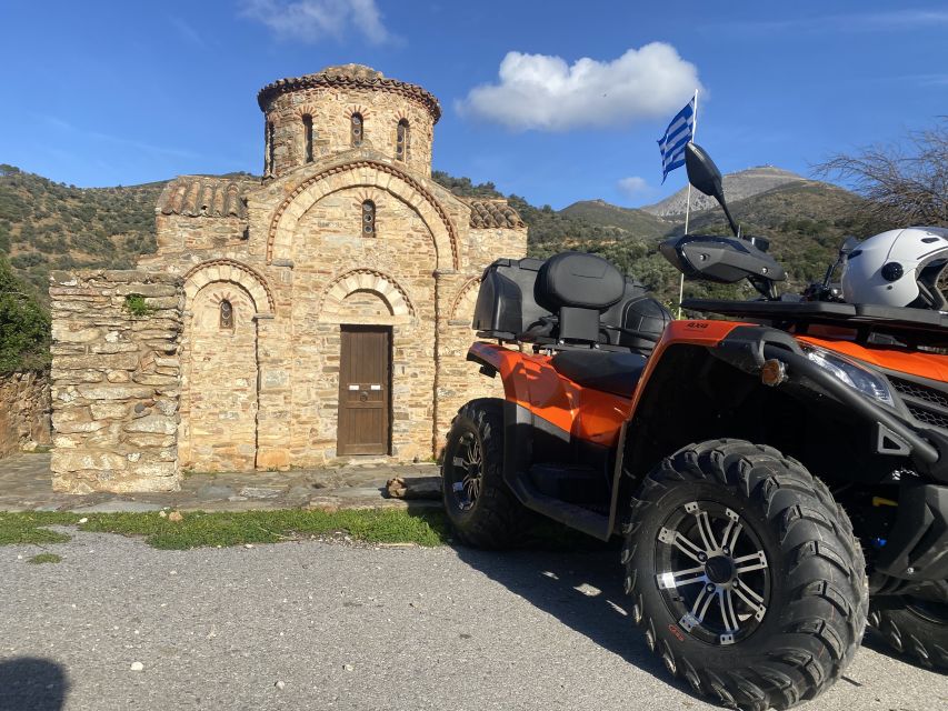Crete: Quad Safari, Olive Mill with Tasting & Ghost Village - The ride includes a hidden gem and lots of photo chances