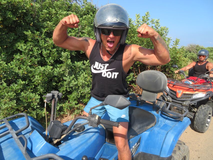 Crete: Quad Safari with Monastery, Malia Palace and Lunch - Malia Palace pass-by and the Sisi countryside approach