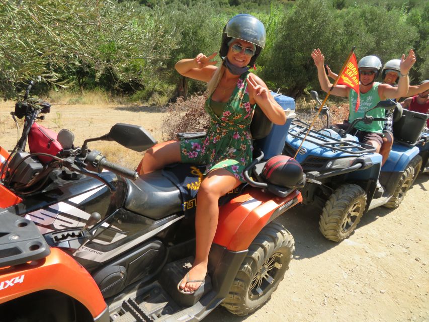 Crete: Quad Safari with Monastery, Malia Palace and Lunch - Vasilakis Estate in Neapoli: olive oil tasting with time to shop