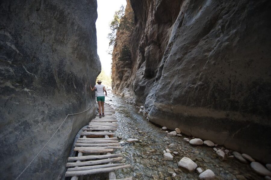 Crete: Samaria Gorge Hike - Samaria Gorge, what makes this hike more than a line on a map