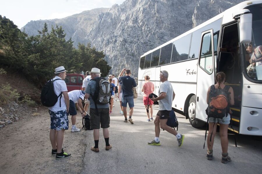 Crete: Samaria Gorge Hike - Iron Gates: narrow canyon drama and the views everyone talks about