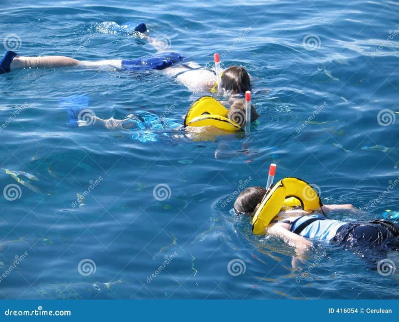 Crete: Snorkeling Boat Trip with Lunch and Transfer - Stop 1: a quick swim stop and what to do with your gear