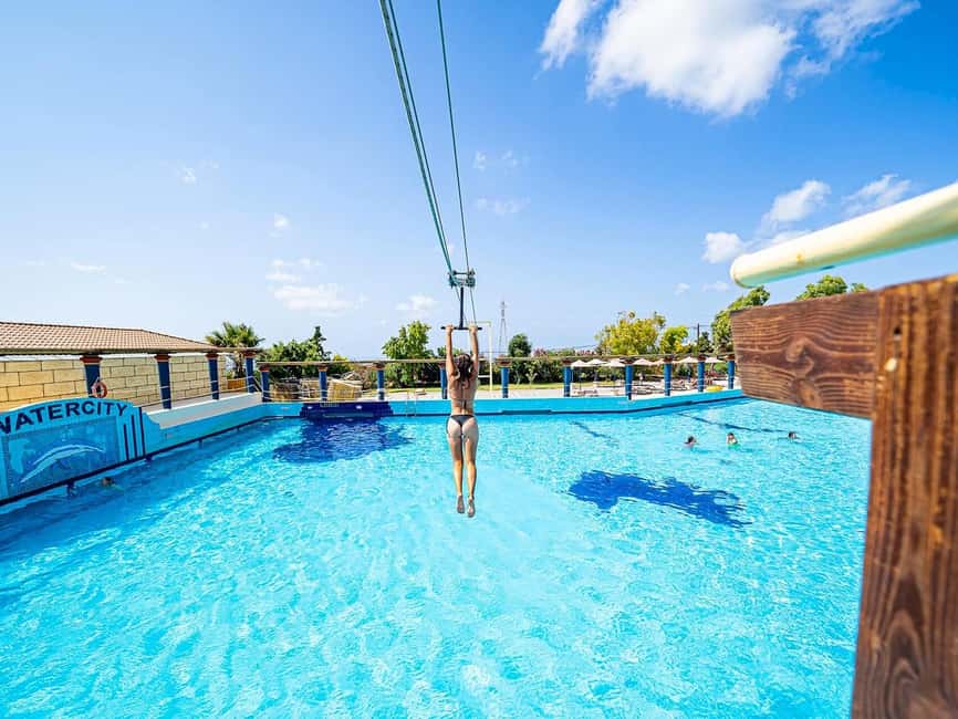 Crete: WaterCity Waterpark with Hotel Pickup - Slides for big kids and thrill moments
