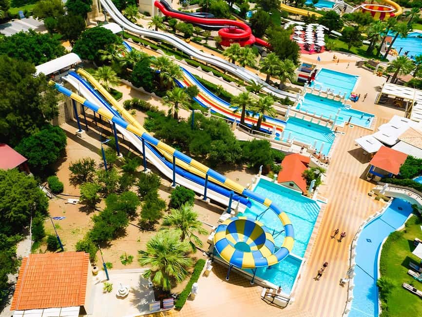 Crete: WaterCity Waterpark with Hotel Pickup - Sea-wave pool fun, plus the calmer “hang out” spots