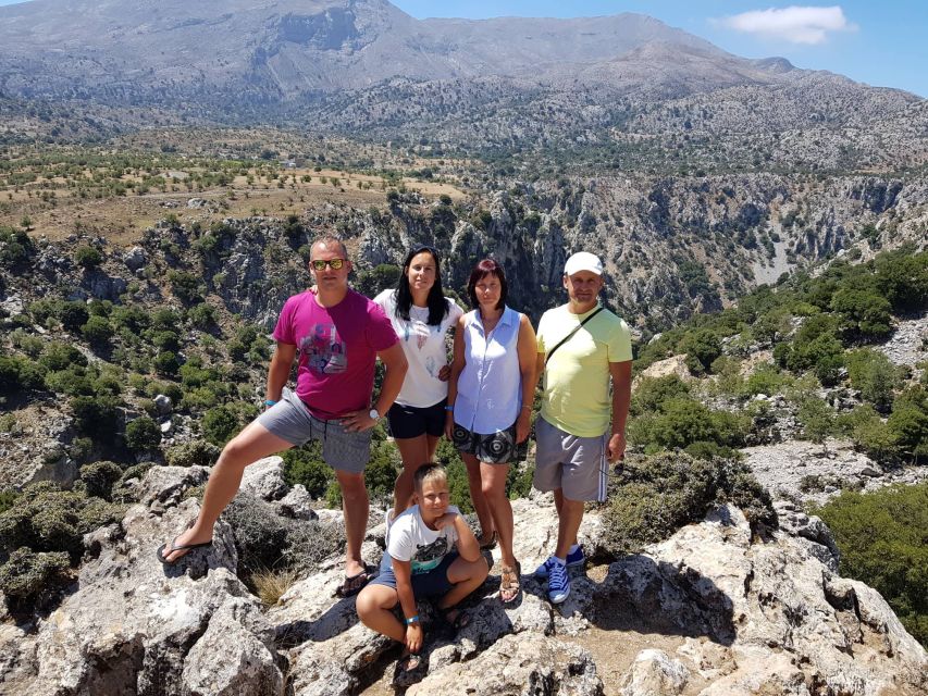Crete: Zeus Cave, Lassithi Plateau, and Olive Factory Tour - Lunch at a family mountain taverna with homemade wine or raki