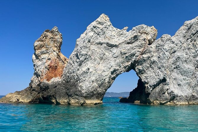 Day sailing Skiathos Skopelos with lunch on Rainbow yacht - What the Rainbow yacht setup feels like on a long day