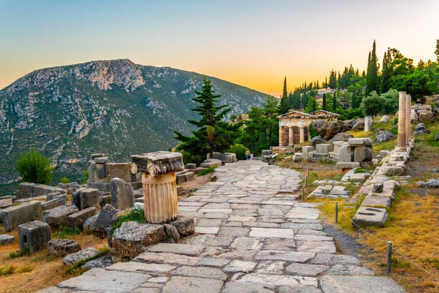 Delphi: Archaeological Site & Museum Ticket with Audio Tour - Roman Agora: connecting the ruins to everyday movement