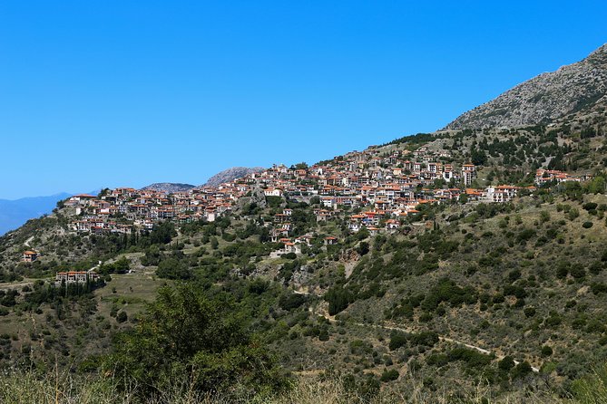 Delphi Private Full Day Tour from Athens - The Athens to Delphi Drive, With Livadeia and Mount Parnassus Views