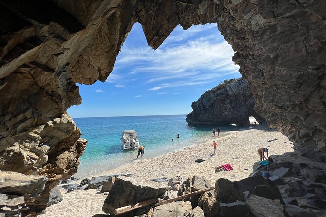 East Pelion Mini Boat Tour - Milopotamos: White Pebbles and Crystal Water Moments