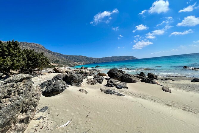 Elafonissi Beach Private Custom Tour – Crete’s Pink Sand Paradise - Chrisoskalitissa Monastery for golden-step legend and cliff views