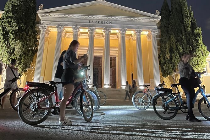 Electric Bike Tour of Athens by Night - The Athens night route, stop by stop