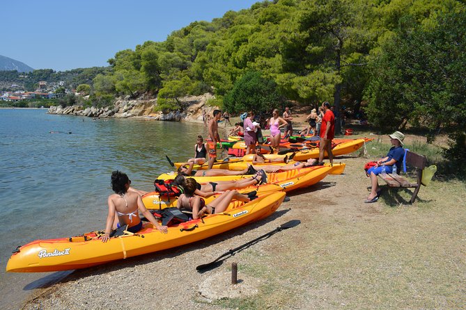 Epidavros sea kayak at the Ancient sunken city tour, small ancient theater - The Little Theatre today: the Greek Festival vibe, restored seating, and atmosphere