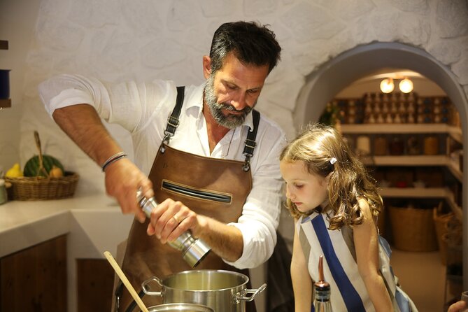 Exclusive Cooking Experience in our Cave Home by Petra Kouzina - One small caution on photos and interaction