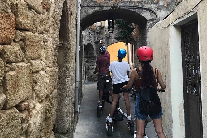 Explore the Medieval city of Rhodes on scooters - 2 hours - Value check: what $58.07 buys you in real time