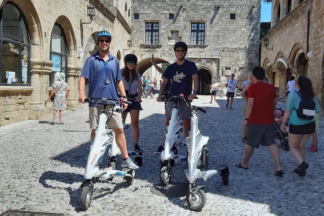 Explore the new town and the medieval town of Rhodes on scooters - 3 hours - Riding tips that make the whole tour easier