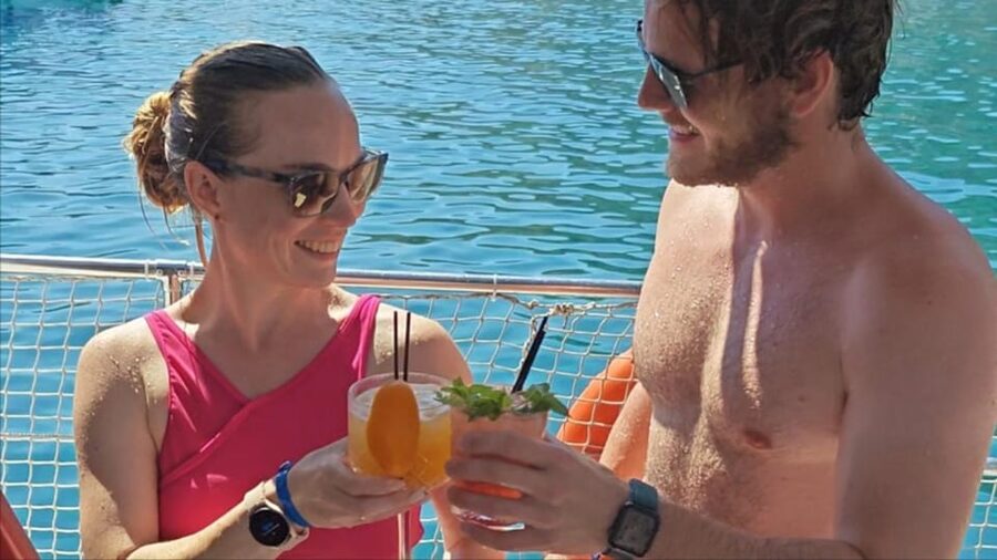 Faliraki: Boat Trip to Afantou Caves, Antony Quinn, Ladiko - Boat, group size, and the feel onboard
