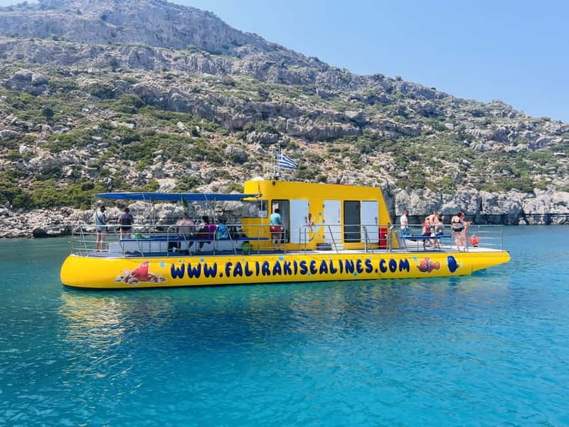 Faliraki: Boat Trip to Anthony Quinn & The Caves with Drinks - Traganou Caves: swim inside the rock formations in about 25 minutes