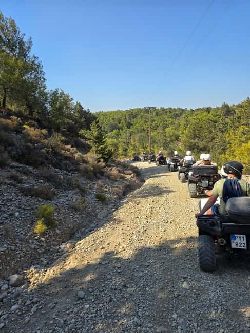 Faliraki: Quad Safari Tour - Mountains, forests, on-road to off-road, and wildlife moments
