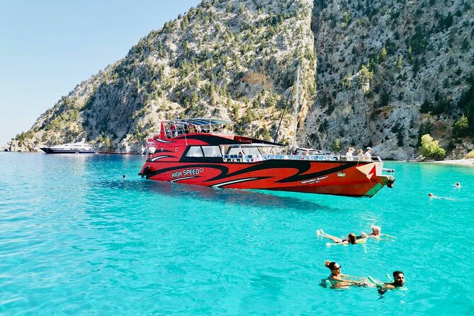 Fast Boat To Symi with a swimming stop at St George's Bay! (Only 1hr journey) - Fast Rhodes To Symi In About One Hour
