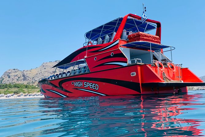 Fast Boat To Symi with a swimming stop at St George's Bay! (Only 1hr journey) - Saint George Bay Swim Stop: Clear Water And Big Views (On Select Departures)