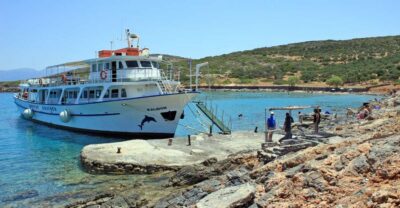 From Ag. Nikolaos: Spinalonga & Kolokytha Cruise with Lunch