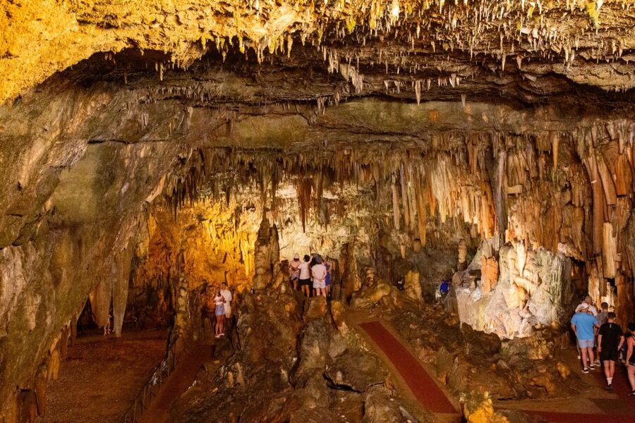 From Argostoli: Melissani Lake & Drogarati Caves Tour - Drogarati Cave: stalactites, big chambers, and the feel of sound