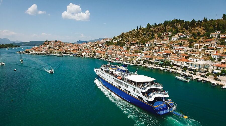 From Athens: Day Cruise of the Saronic Islands - Poros: lemon groves, pine trees, and quick town views