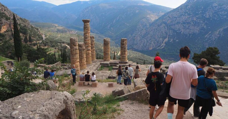From Athens: Day Tour to Delphi - The drive through Boeotia and Thebes, where myths meet real geography