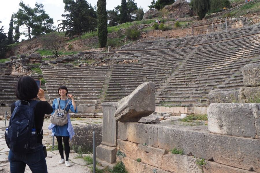 From Athens: Day Tour to Delphi - Temple of Apollo, treasuries, and reading the ruins instead of just photographing them