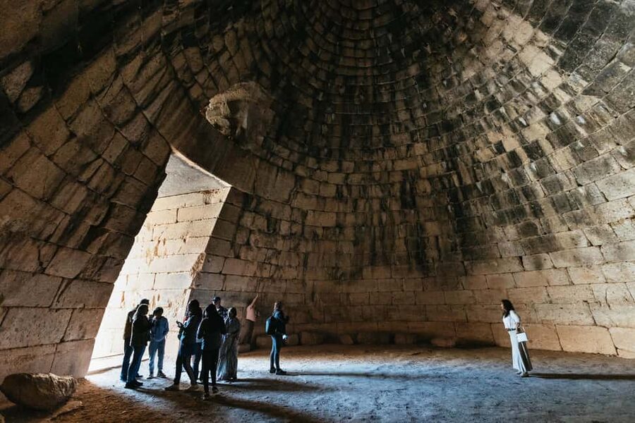 From Athens: Mycenae, Nafplio and Epidaurus Small Group Tour - Tomb stops and why the small details matter