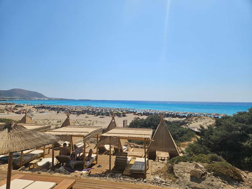 From Chania: Falassarna & Balos Cruise With Pickup - Kissamos port break (short and sweet): the handoff moment