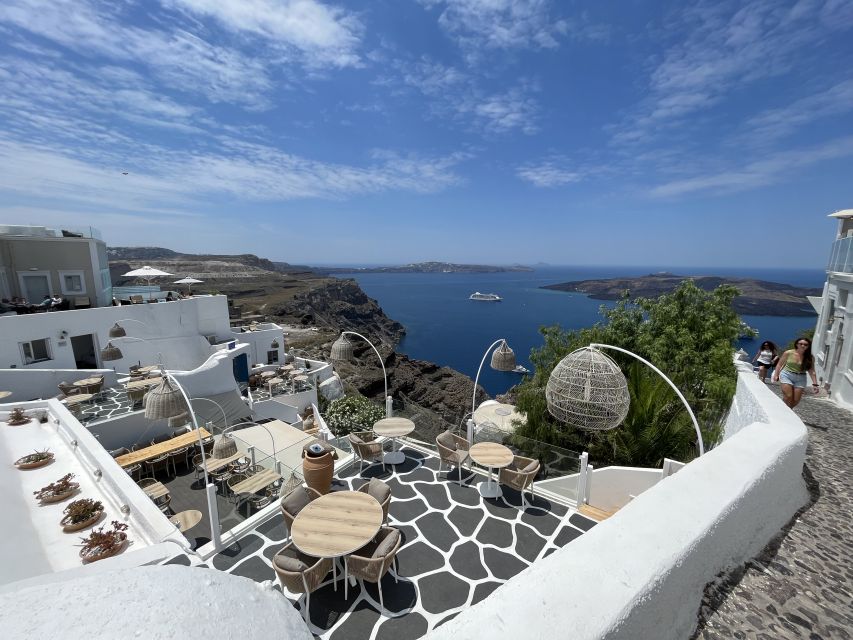 From Chania: Full-Day Trip to Santorini - Fira Free Time: Shopping Streets and Volcano-Edge Drinks