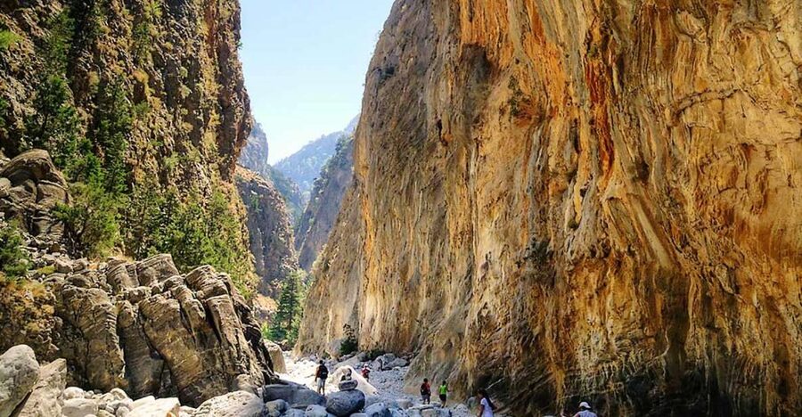 From Chania/Rethymno: Samariá Gorge Guided Hike with Pickup - Rocky downhill reality: what makes the hike tough, and how to survive it