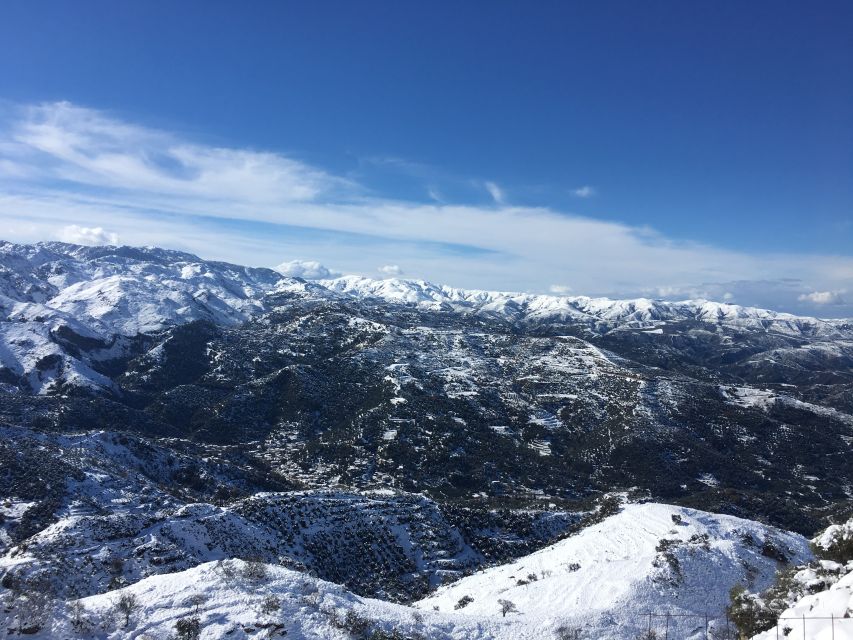 From Chania: White Mountains Land Rover Safari - Rocky Roads and Panoramas From 1,350 Meters