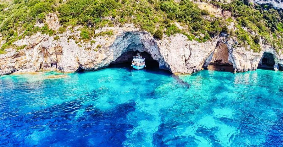 From Corfu: Day Cruise to Paxos, Antipaxos, and Blue Caves - Gaios on Paxos: the walkable port town and a good lunch plan