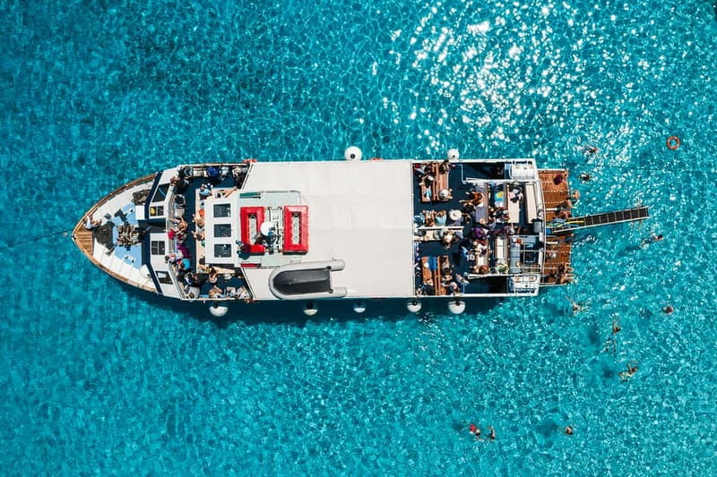 From Corfu: Day Cruise to Paxos, Antipaxos, & the Blue Caves - Antipaxos swimming: 60 to 70 minutes in crystal water